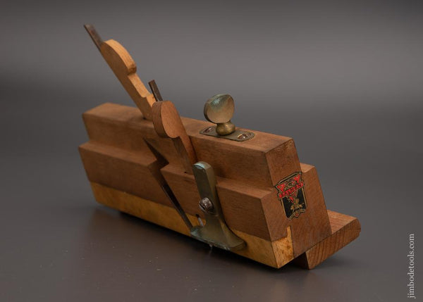 Dead Mint Unused Wooden Moving Filletster Plane by SALMEN - 98863