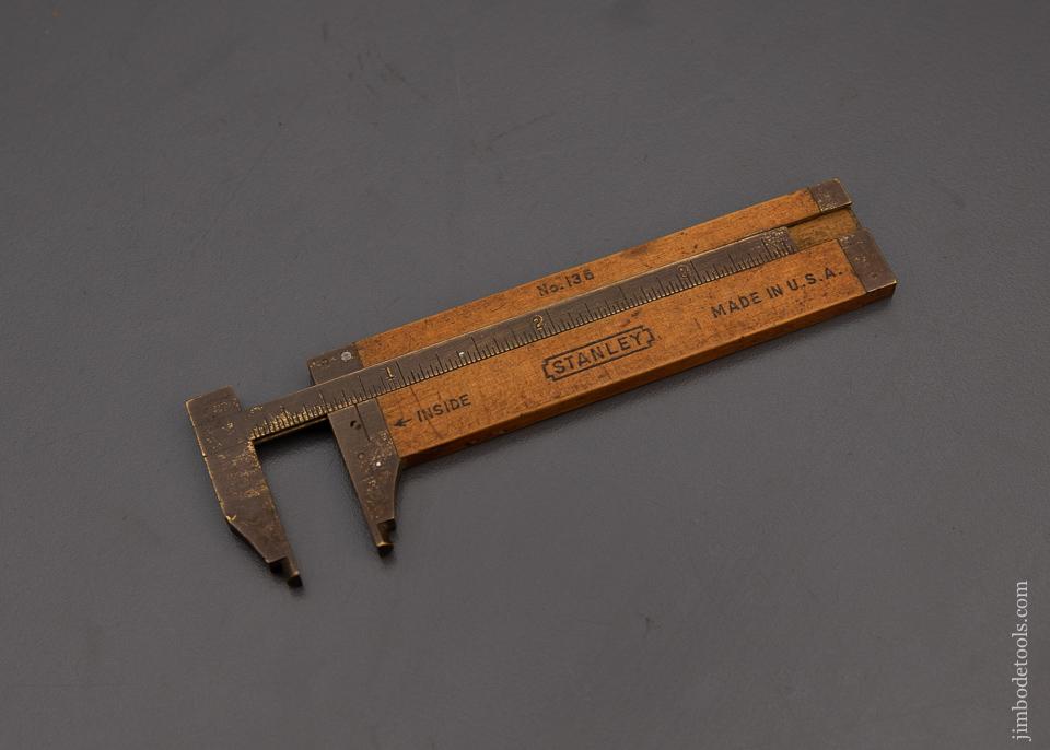 STANLEY No. 136 Boxwood Caliper Rule - 98871
