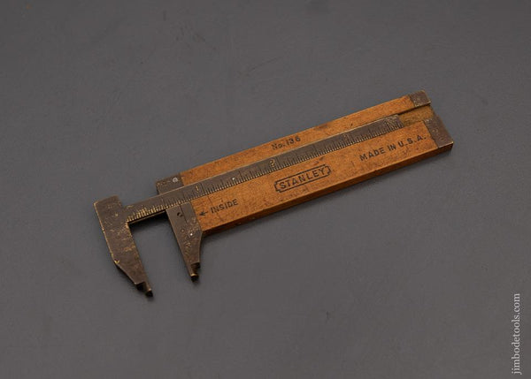 STANLEY No. 136 Boxwood Caliper Rule - 98871