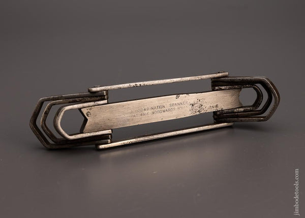 Rare Patented Wrench A.I. Comb. Spanner - 98879