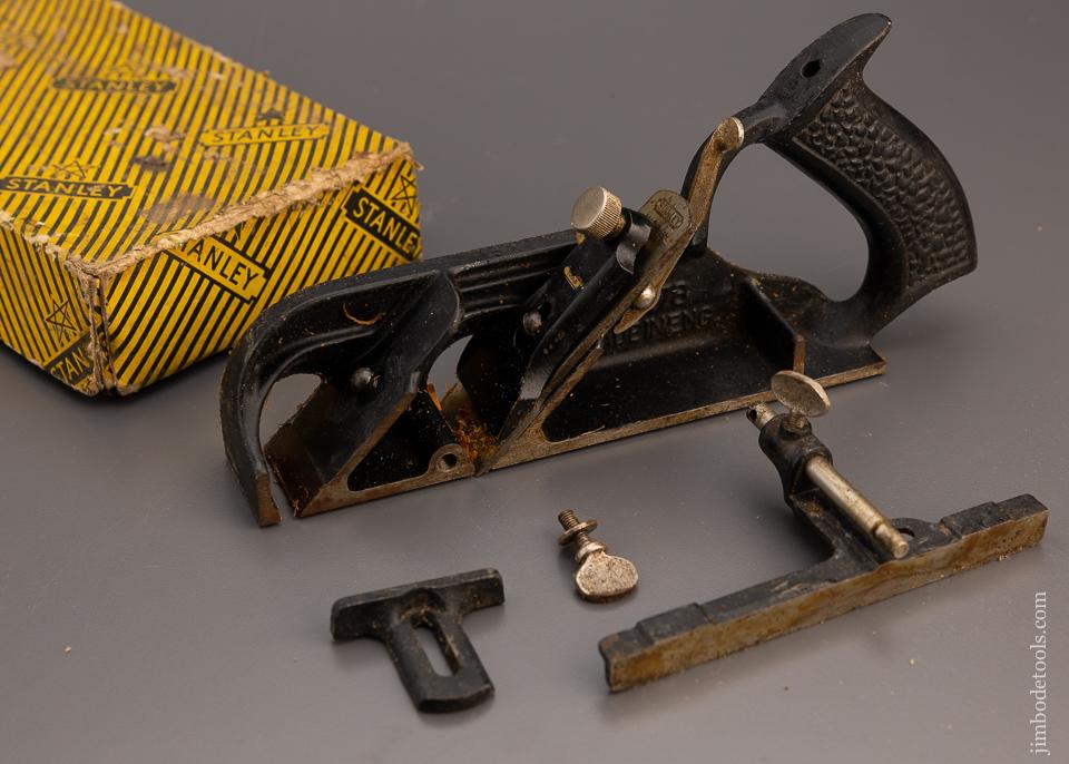 STANLEY No. 78 Duplex, Rabbet, and Filletster Plane 100% COMPLETE in Original Box - 98943