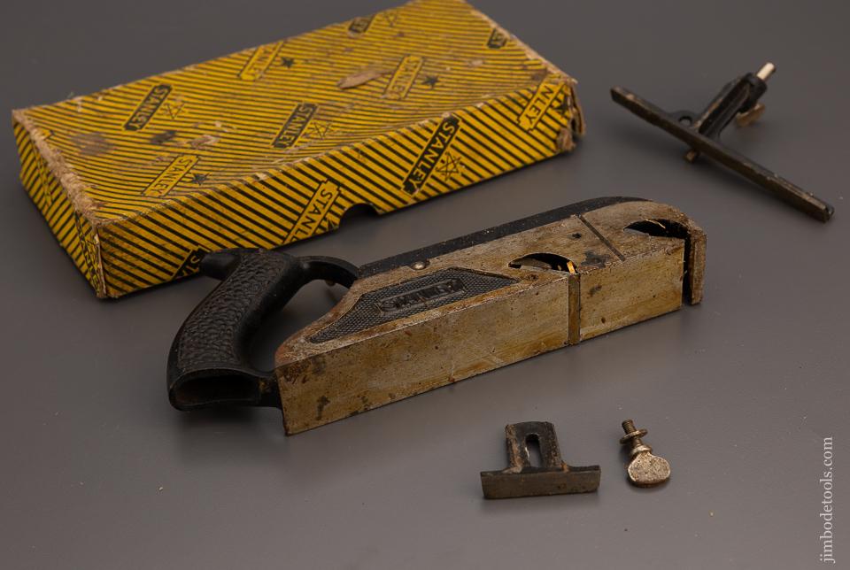 STANLEY No. 78 Duplex, Rabbet, and Filletster Plane 100% COMPLETE in Original Box - 98943