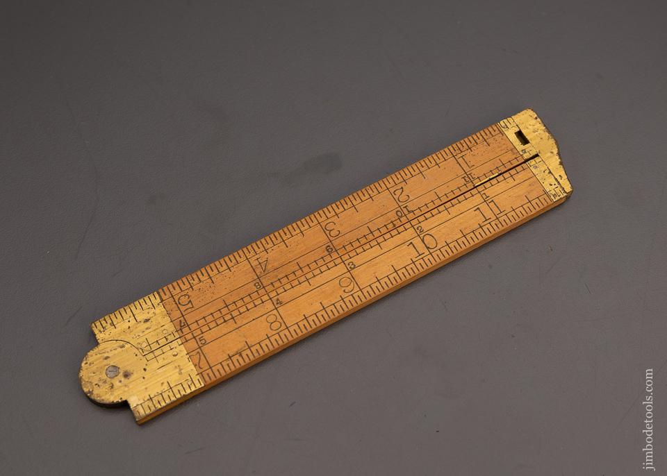 STANLEY No. 36 1/2 Boxwood Caliper Rule - 98967