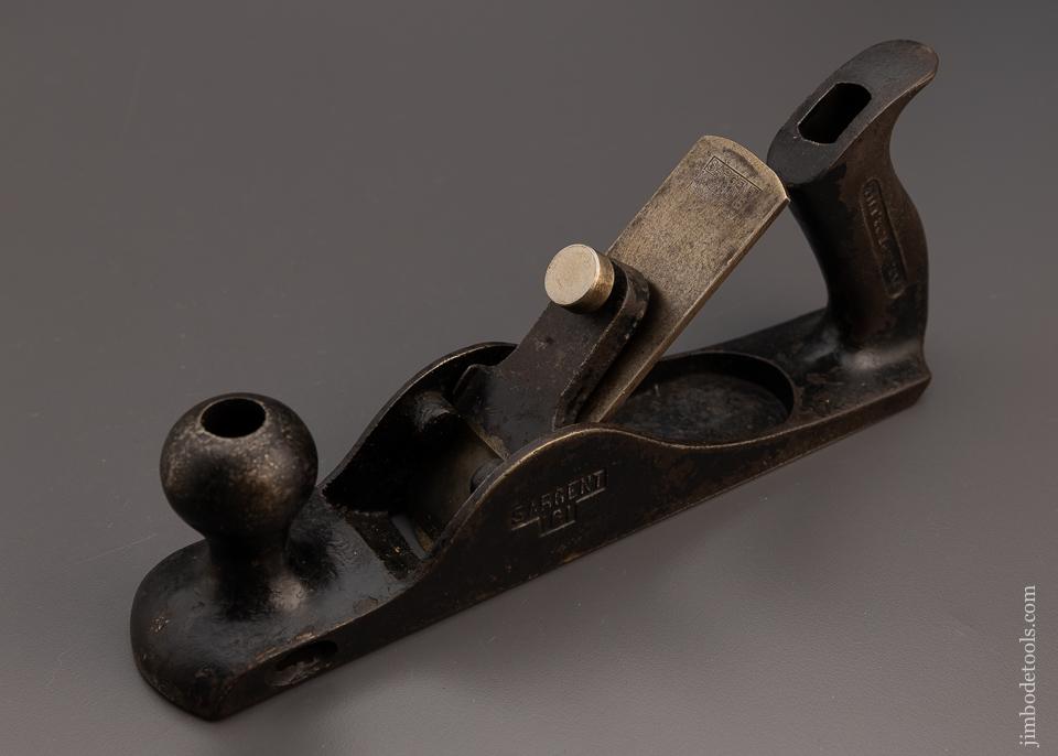 Rare SARGENT No. 161 Solid Cast Iron Scrub Plane - 98980