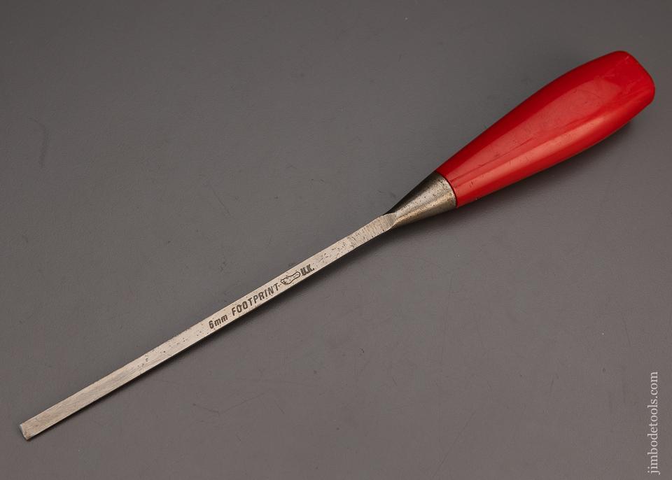 Long, Thin Bevel Edge Paring Chisel by FOOTPRINT 1/4 Inch - 98993
