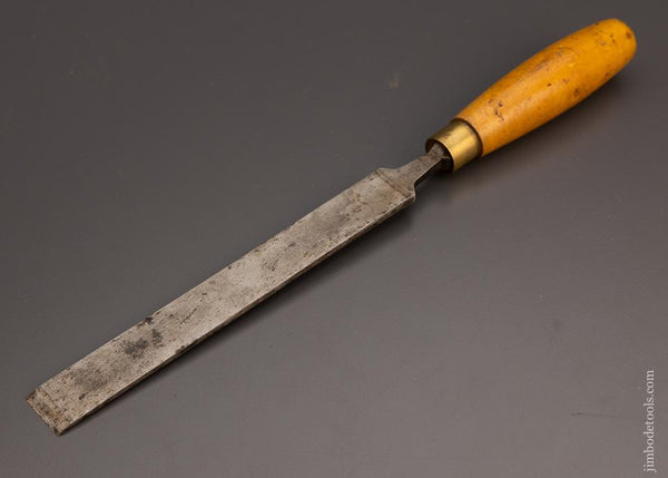 Long, Thin 1 Inch Square Edge Paring Chisel by SORBY - 99000