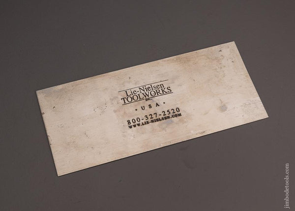 LIE NIELSEN Card Scraper - 99011