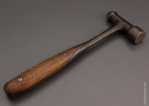 Rare Heavy Duty SMITH PERFECT HANDLE Patented Ball Peen Hammer - 99053
