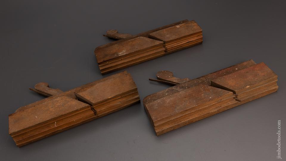 Crisp Set of 3 Moulding Planes by STOTHERT BATH 1784-1841 - 99058