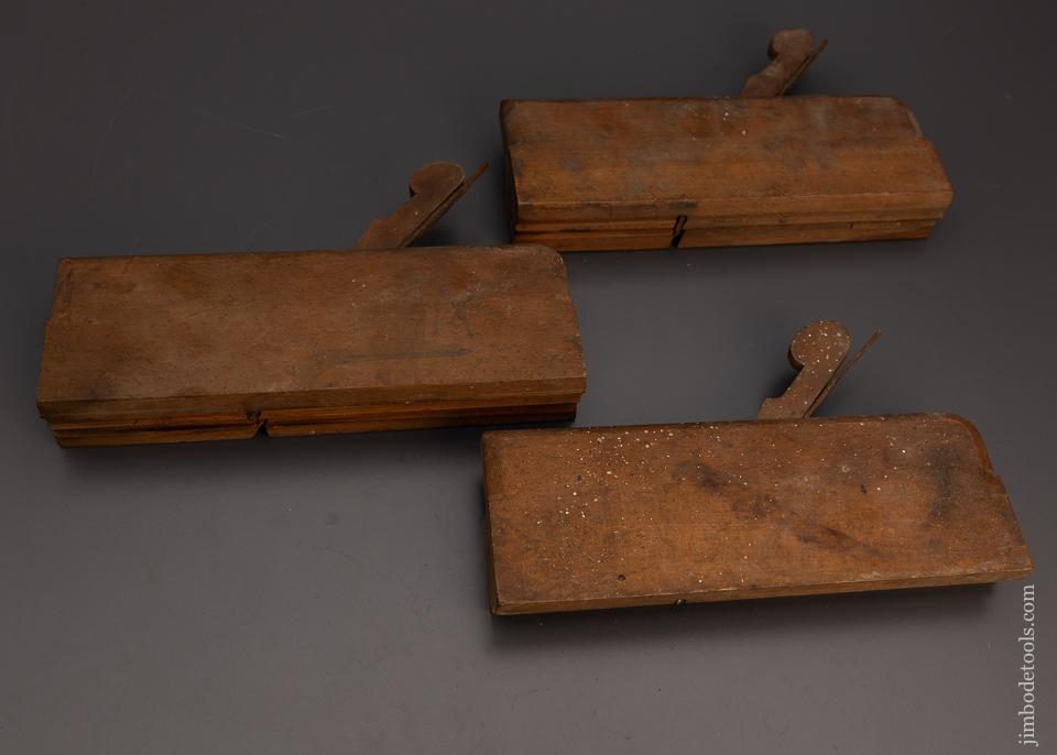 Crisp Set of 3 Moulding Planes by STOTHERT BATH 1784-1841 - 99058