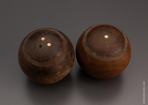 Lignum Vitae Bowls for Turning Mallet Heads - 99063
