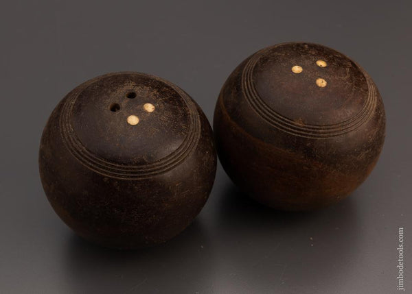 Lignum Vitae Bowls for Turning Mallet Heads - 99064