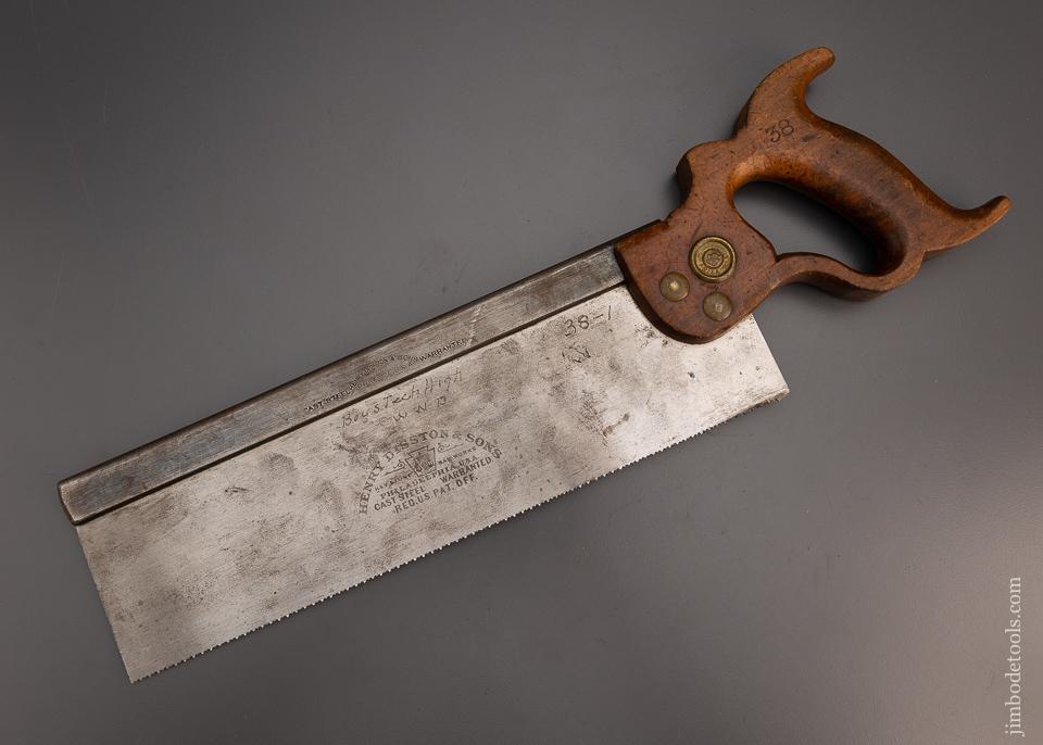 Excellent User DISSTON No. 4 Carcass Saw - 99079
