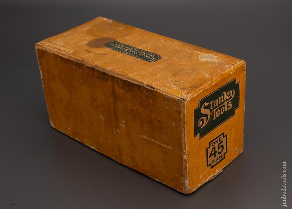 Extra Fine STANLEY No. 45 Combination Plane 100% COMPLETE in Original Box - 99097