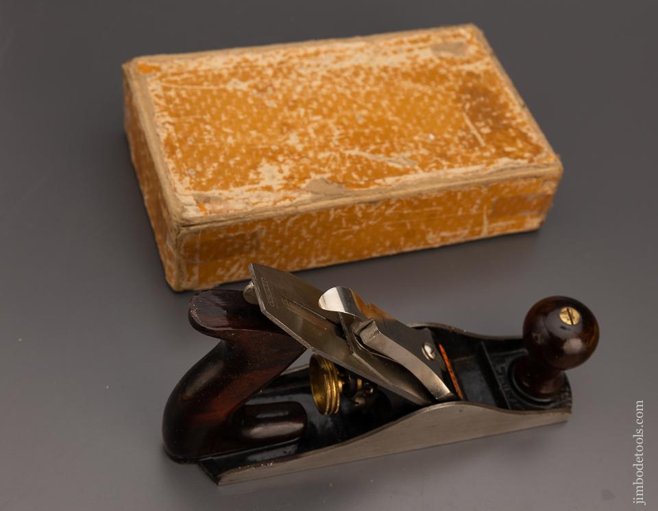 STANLEY No. 3 Smooth Plane Type 16 circa 1933-41 NEAR MINT in Original Box - 99099