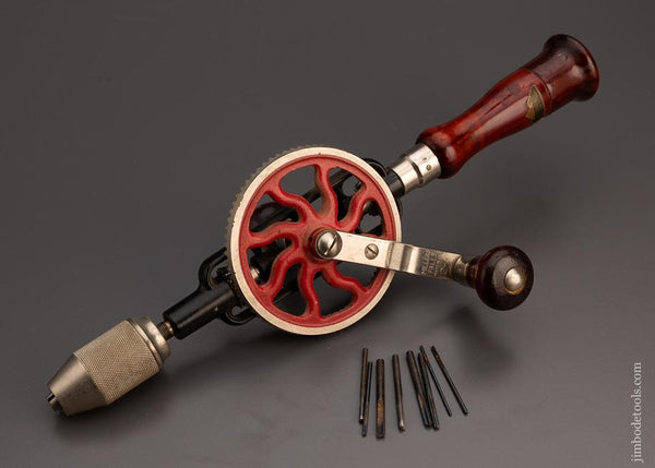 MILLERS FALLS No. 2A Egg Beater Hand Drill with DECAL - 99115