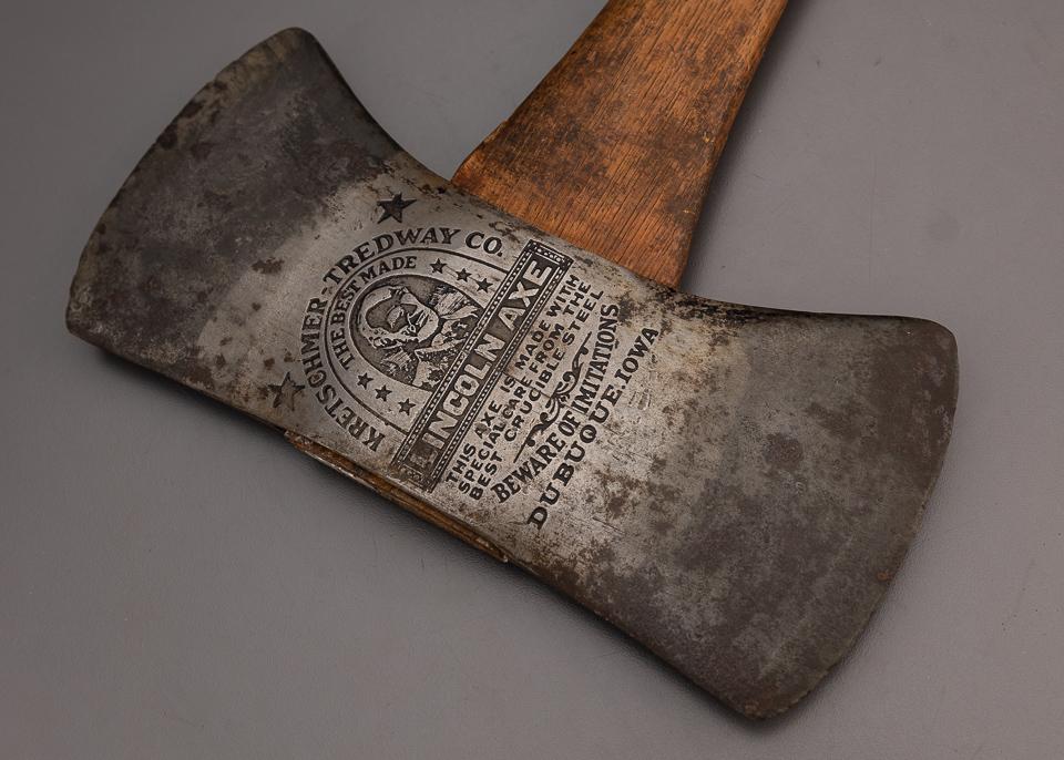 Excellent Crisp Embossed LINCOLN AXE KRETSCHMER TREDWAY CO. - 99129
