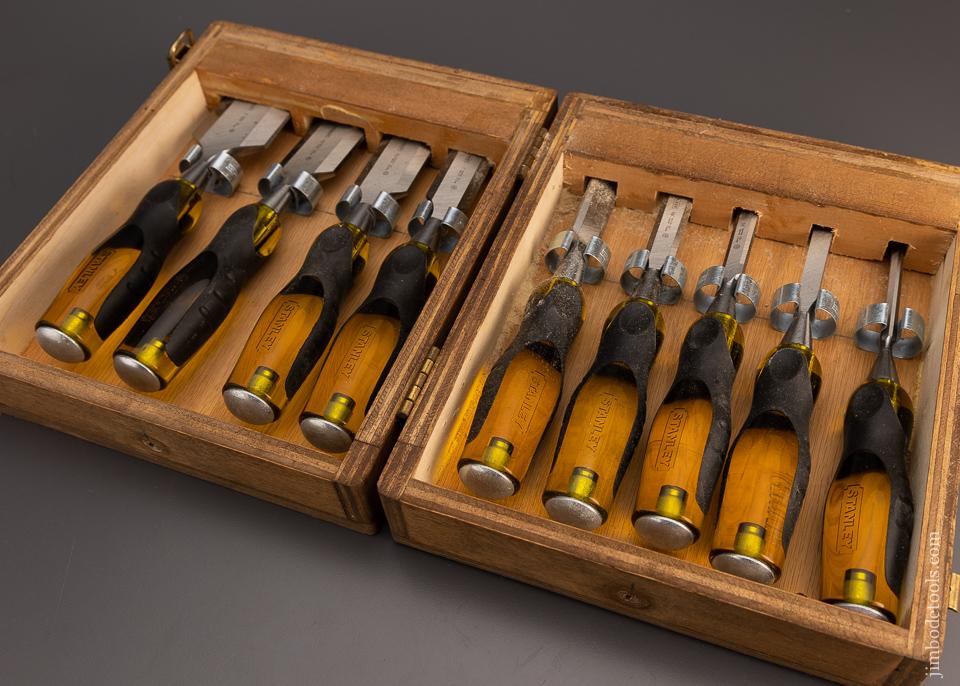 Mint Set of 9 STANLEY Chisels - 99135