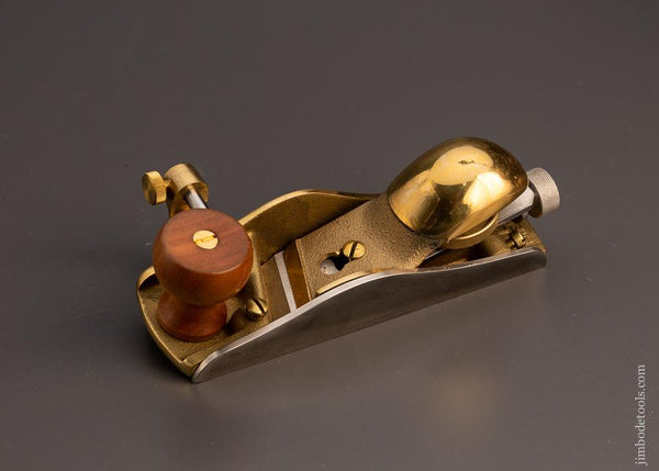 Discontinued Bronze Left-Hand LIE NIELSEN No. 140 Skewed Block Plane - 99146