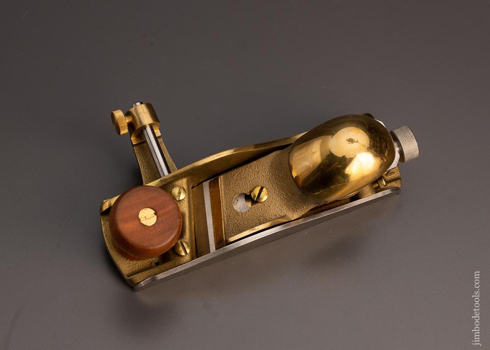 Discontinued Bronze Left-Hand LIE NIELSEN No. 140 Skewed Block Plane - 99146