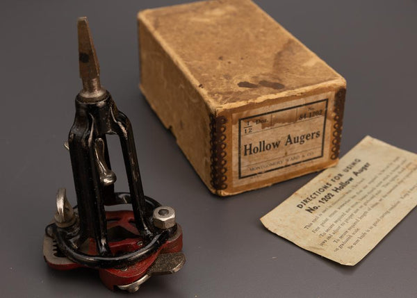 Montgomery Ward No. 84-1202 Hollow Auger Mint in Box - 99153
