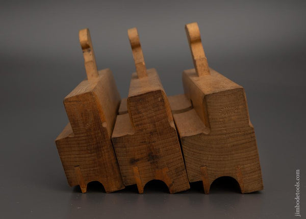 Mint Unused Set of 3 Moulding Planes by A & E BALDWIN - EXCELSIOR 99163