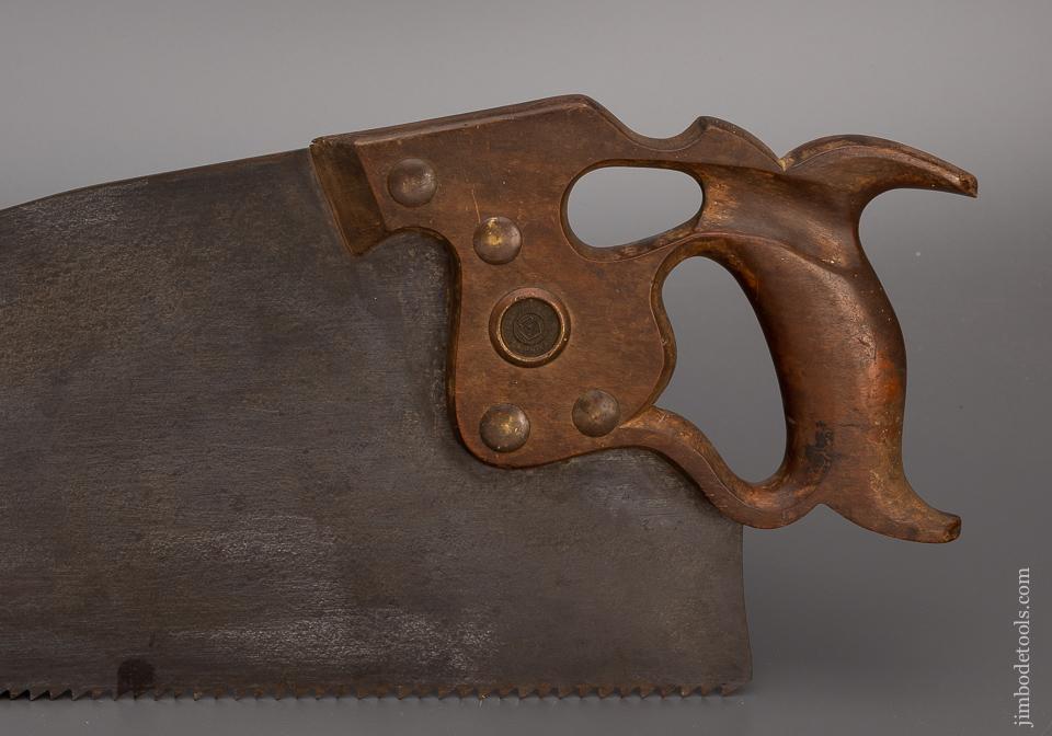 Fine DISSTON D-8 Thumb Hole Rip Hand Saw - 99188