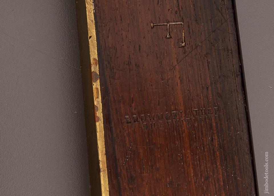 BROWN & FLATHER 15 inch Rosewood Try Square - 99205