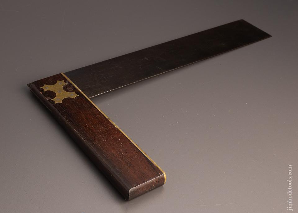 BROWN & FLATHER 15 inch Rosewood Try Square - 99205