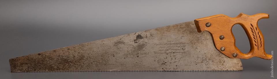 OHLEN-BISHOP AMERICAN EAGLE Hand Saw - 99217