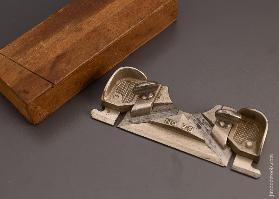 SWEETHEART STANLEY No. 79 Double Side Rabbet Plane in Custom Box - 99220