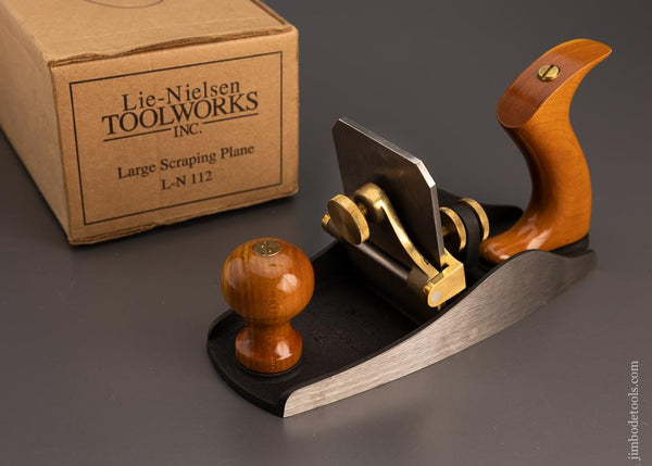 LIE NIELSEN No. 112 Large Scraping Plane Mint in Box - 99231