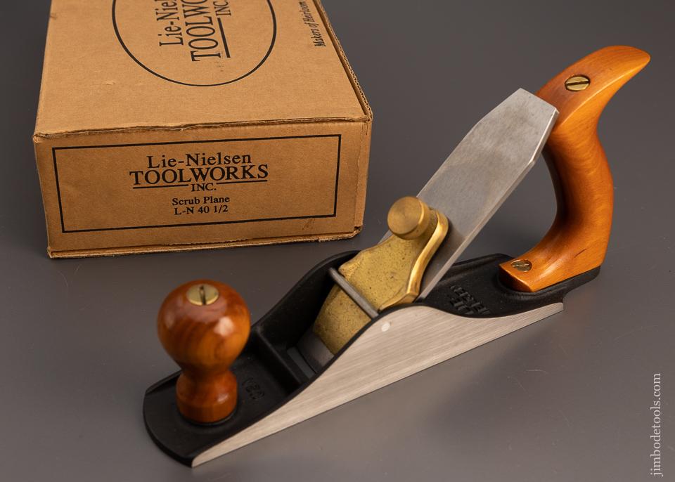 LIE NIELSEN No. 40 1/2 Scrub Plane Mint in Box - 99234