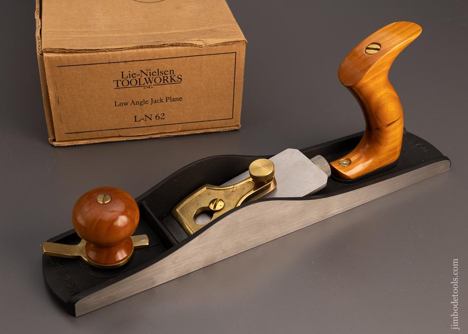 LIE NIELSEN No. 62 Low Angle Jack Plane Mint in Box - 99239