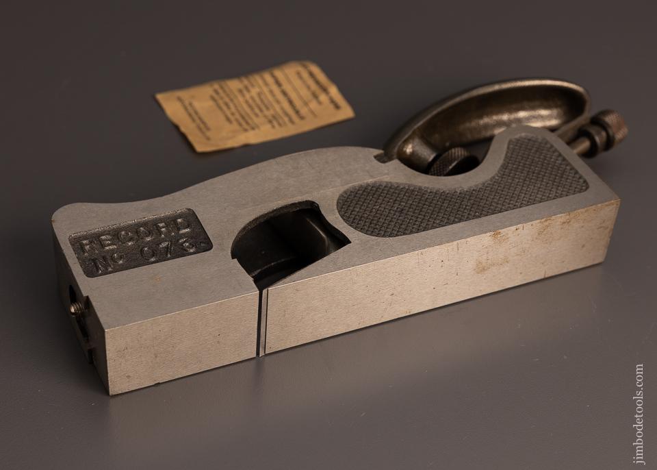 Mint RECORD No. 073 Shoulder Plane - 99241