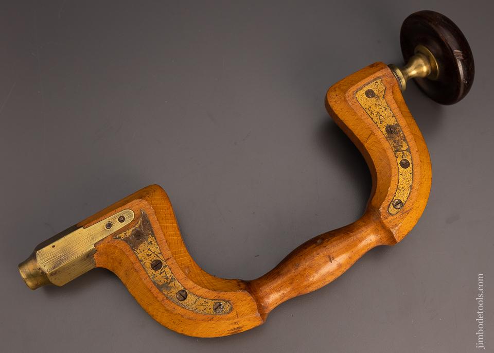 8 inch MARSHALL & CO Plated Sheffield Brace - 99246