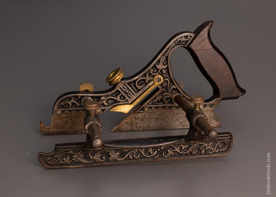 Fine MILLERS PATENT No. 43 Ornate Plow Plane - 99258