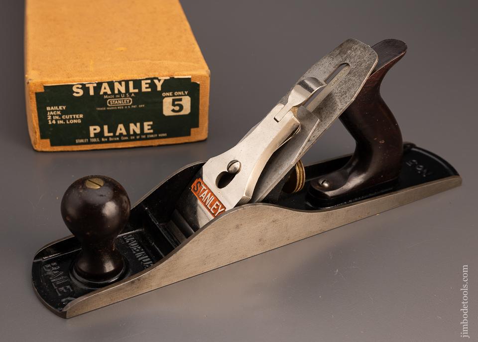 STANLEY No. 5 Jack Plane Near Mint in Original Box - 99260