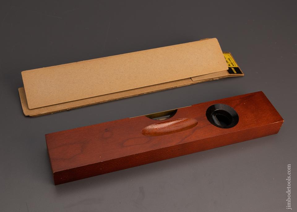 STANLEY No. 104 - 12 Inch Wood Level Mint in Original Box - 99338