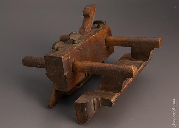 P.H. MANCHESTER Special plow Plane with Brass thumb Screws Fine - 99350