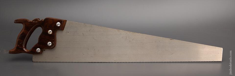 Mint ATKINS “THE FOUR HUNDRED” Rosewood! Handle Hand Saw - 99352