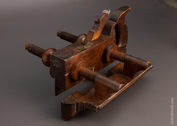 Fine User Handles Screw Arm Plow Plane No. 237 by H. CHAPIN UNION FACTORY - 99385