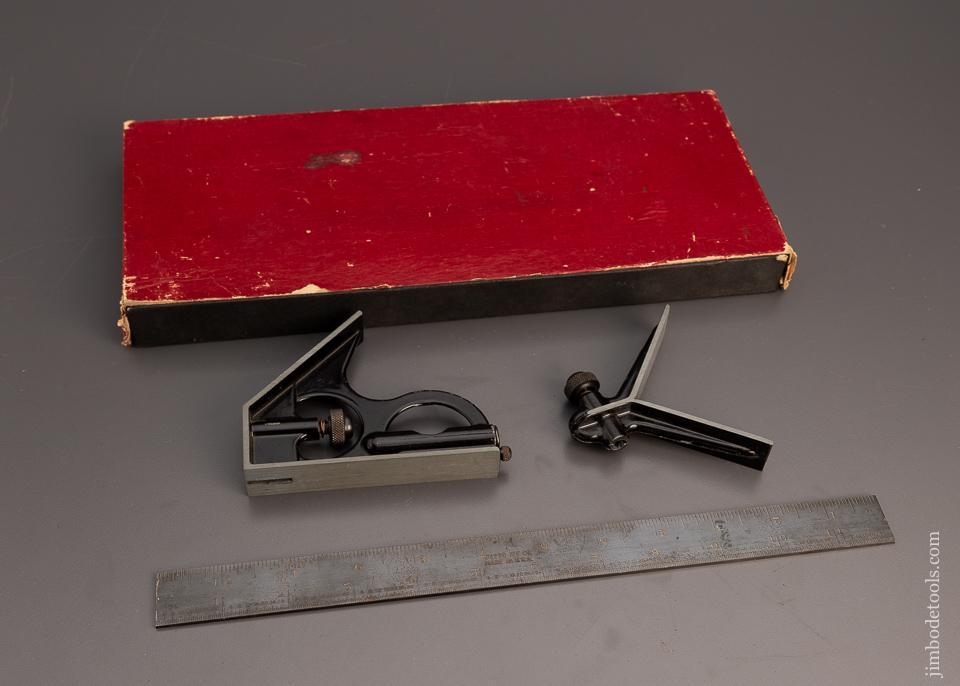 MILLERS FALLS No. 1290 Combination Square and Center Head Mint in Box - 99394