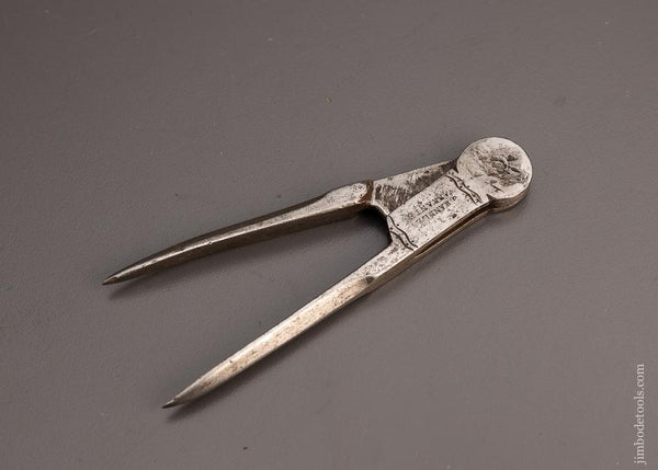 J. HANDLE Hand Forged 4 Inch Dividers - 99405