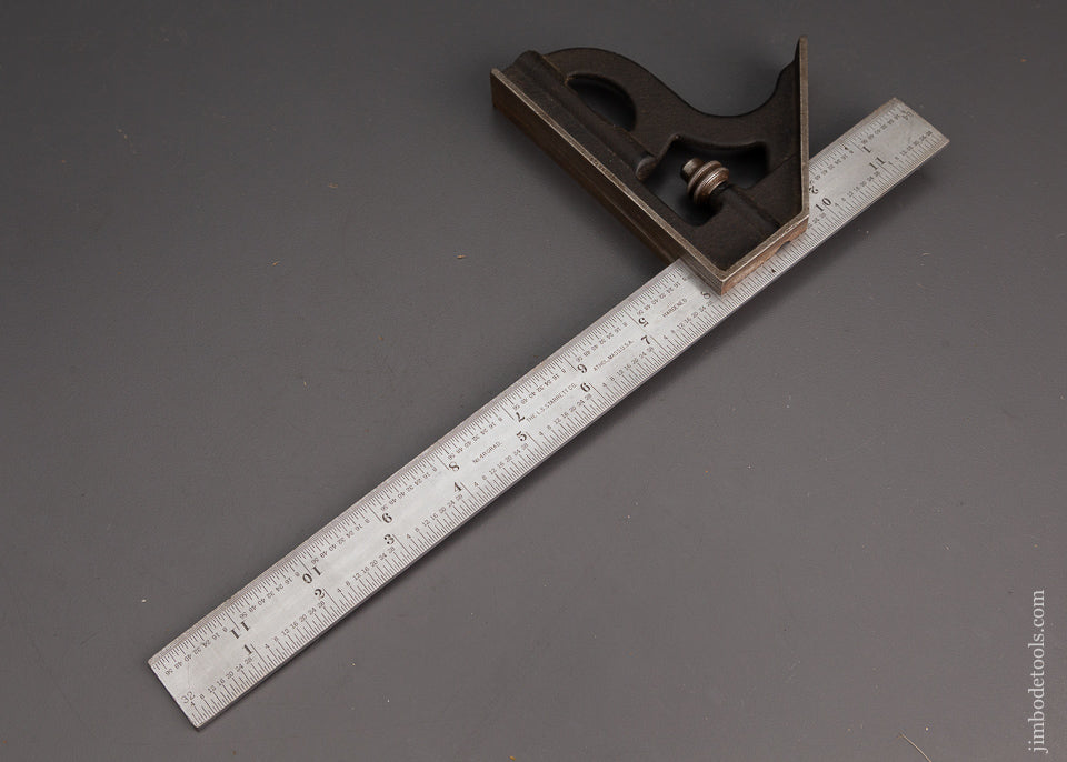 Crisp STARRETT 12 Inch Combination Square - 99445