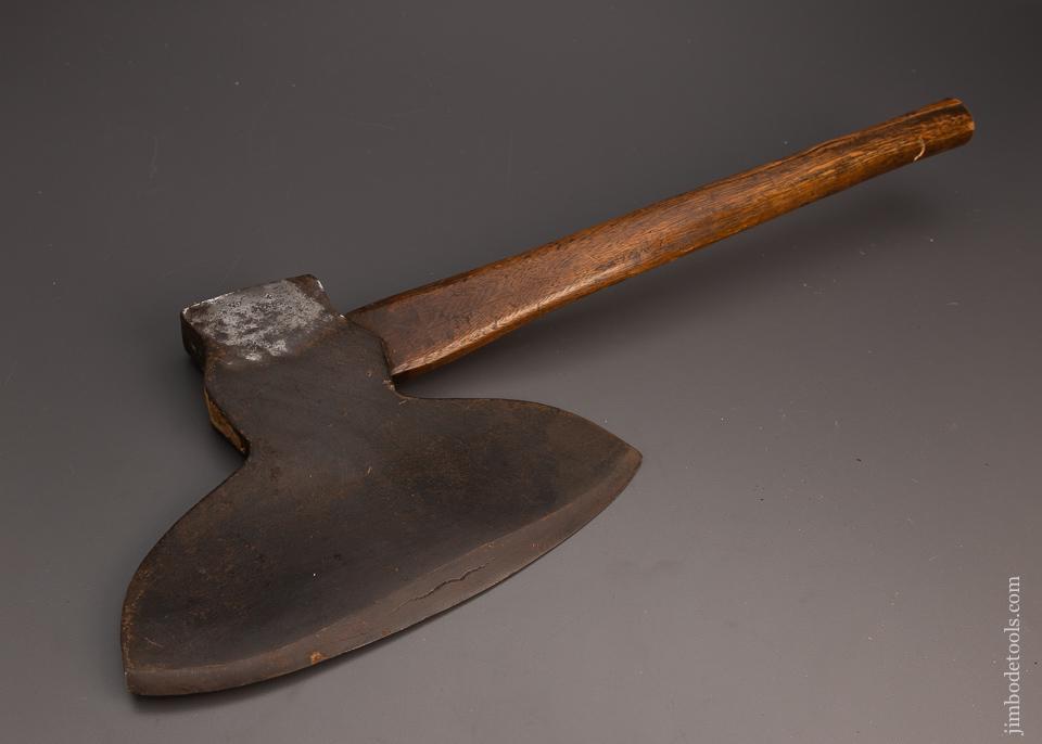 W. BRADY Offset Single Bevel Hewing Axe - 99450
