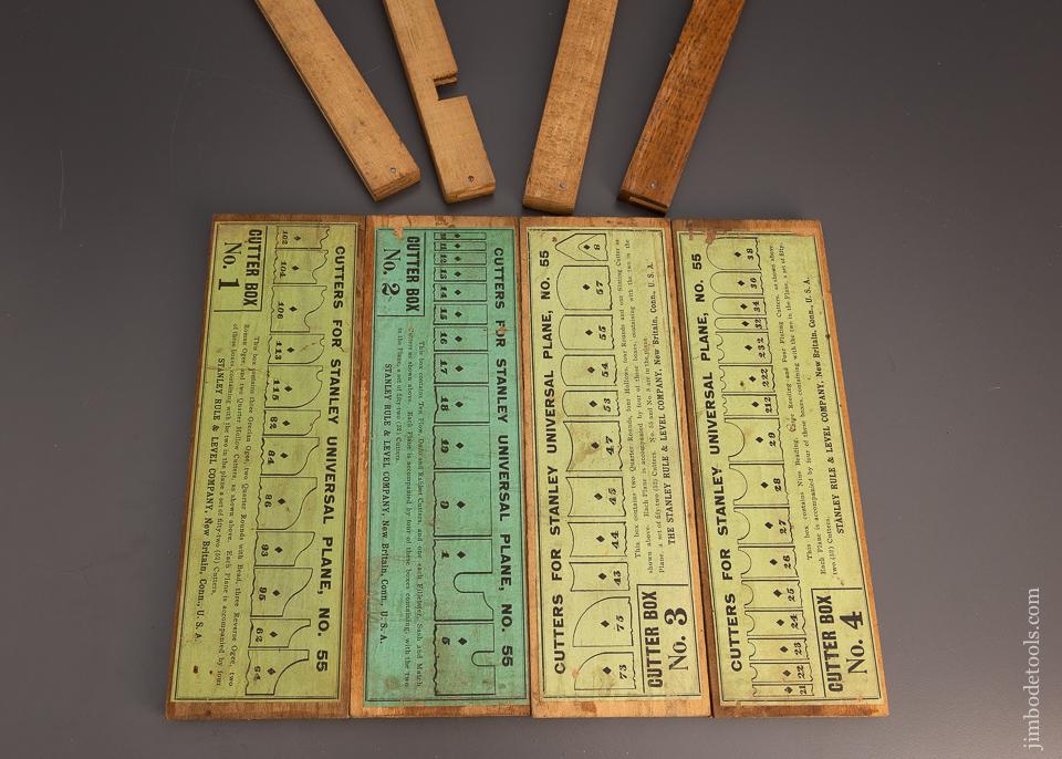 100% Complete and Near Mint STANLEY No. 55 Combination Plane - 99463