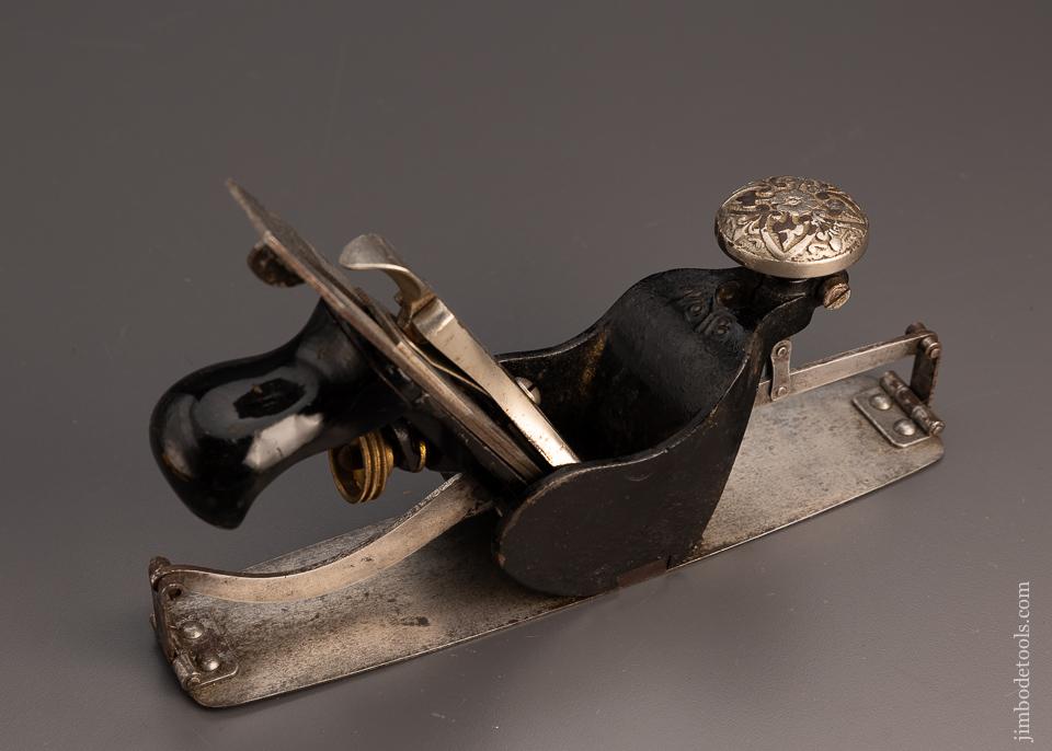 Fine STANLEY No. 113 Circular plane Type 8A with Floral Cap - 99471