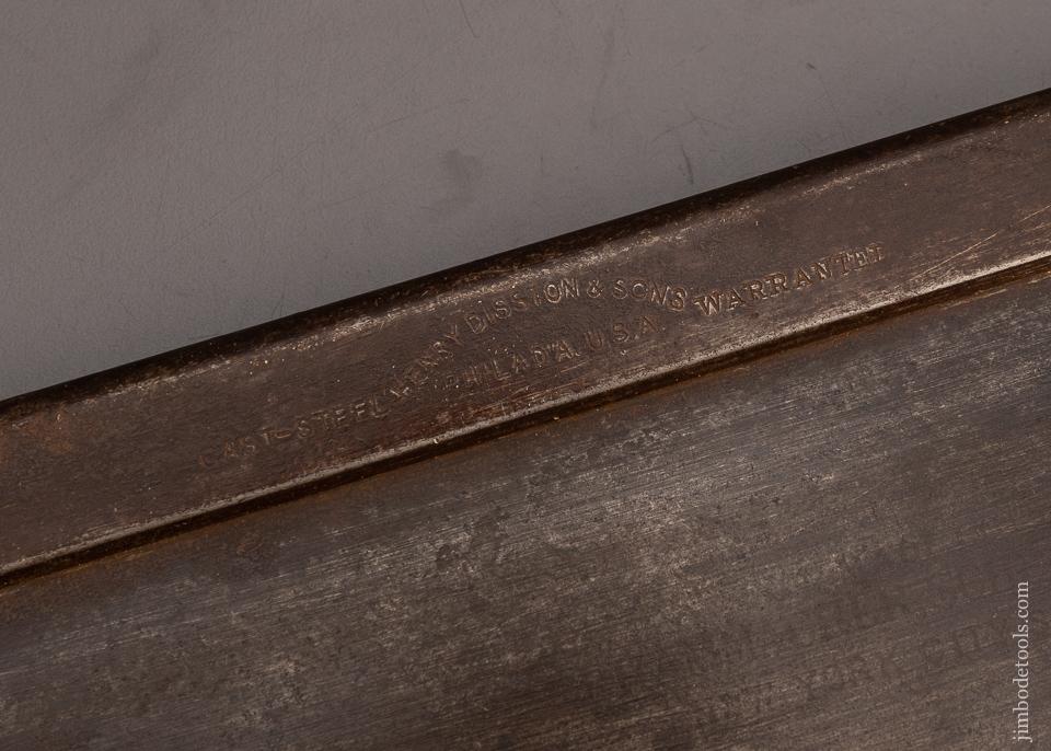 DISSTON & SONS 15 Point 10 Inch Rip Dovetail Saw Dual Mark - 99481