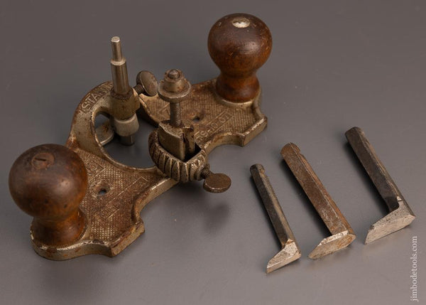 100% Complete STANLEY No. 71 Router Plane - 99496